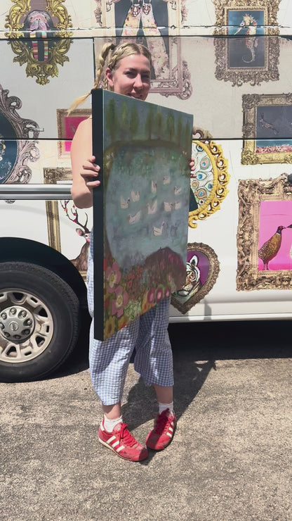 Duck Pond - Canvas Print