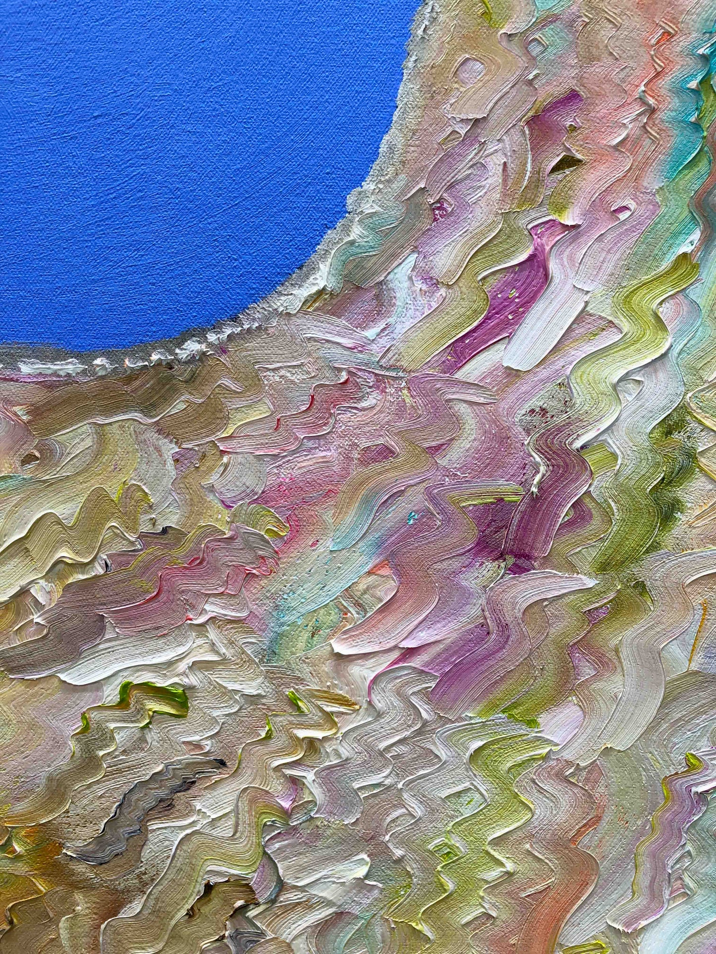 Tall Girl 7' x 5' - Oil Painting