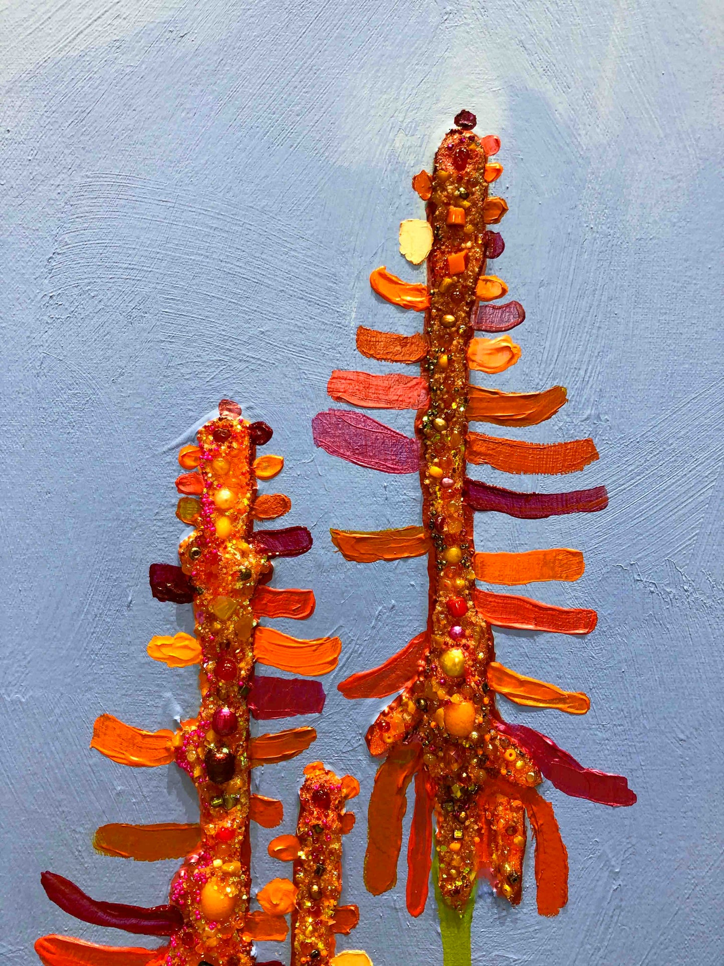 Tall Girl 7' x 5' - Oil Painting