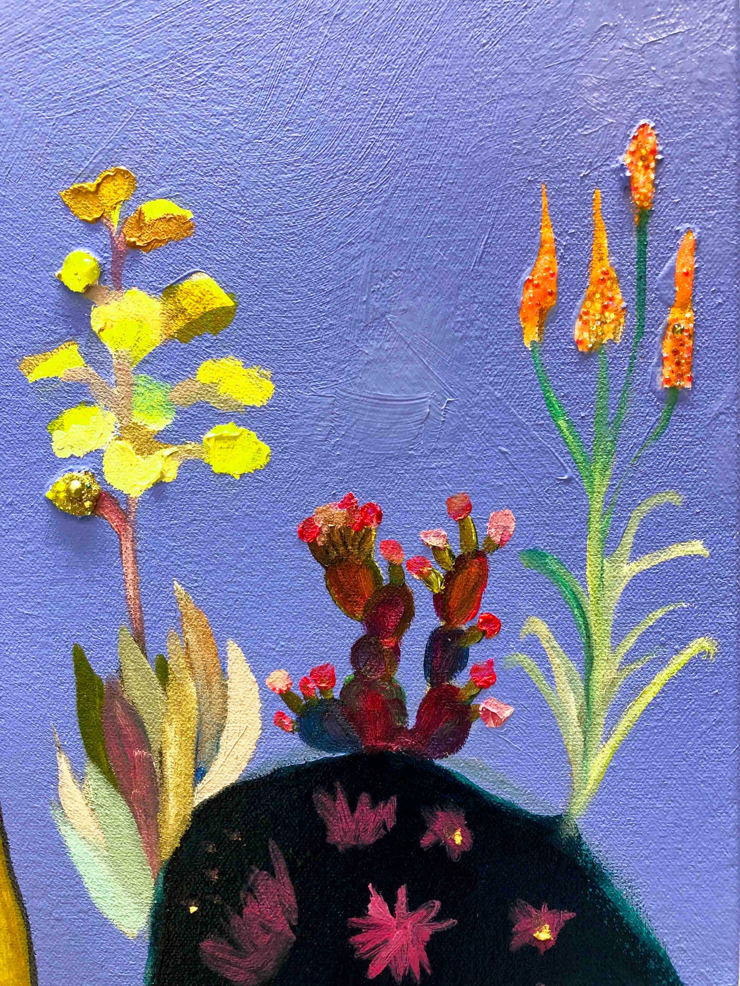 Tall Girl 7' x 5' - Oil Painting