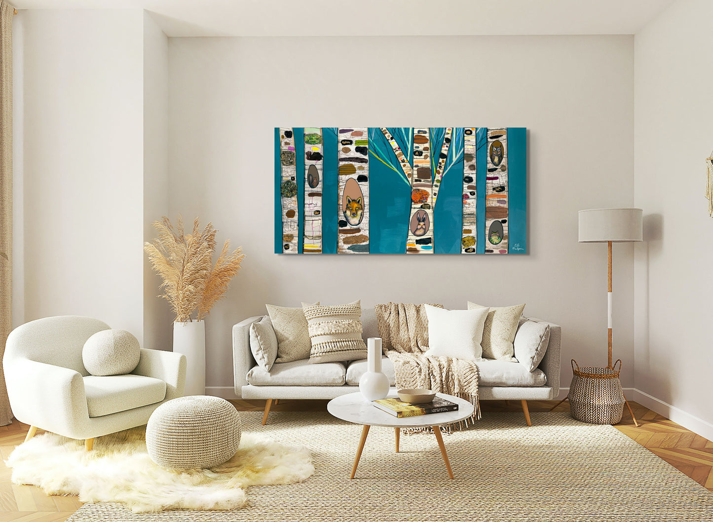 Tree Homes - Canvas Print