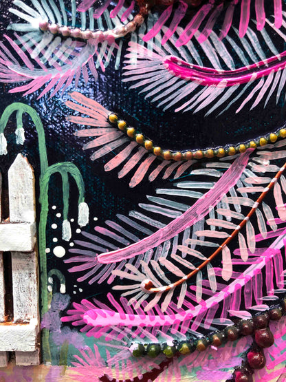 Turkey's House 60 x 42" - Oil Painting