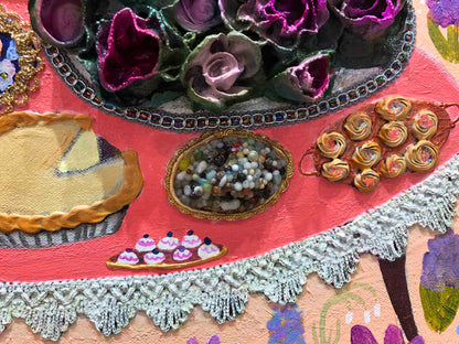 Turkey's House 60 x 42" - Oil Painting