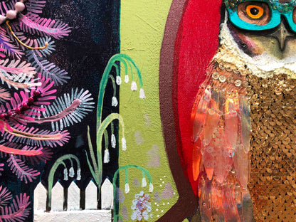 Turkey's House 60 x 42" - Oil Painting