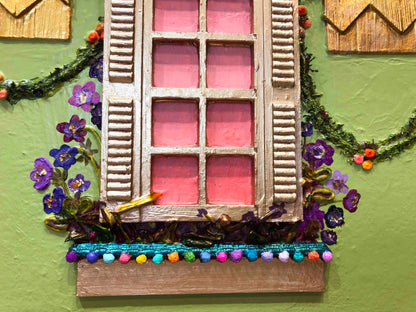 Turkey's House 60 x 42" - Oil Painting