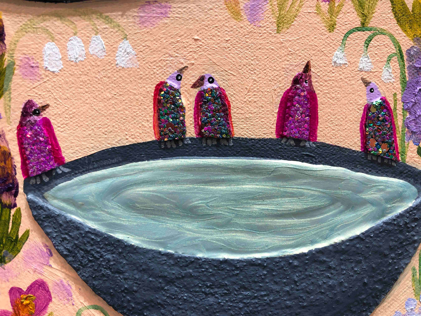 Turkey's House 60 x 42" - Oil Painting