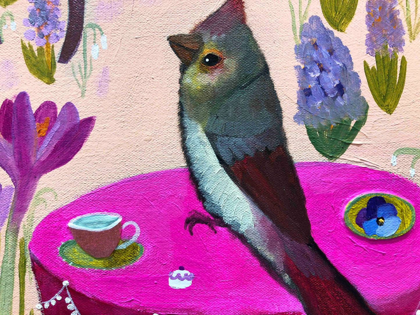 Turkey's House 60 x 42" - Oil Painting