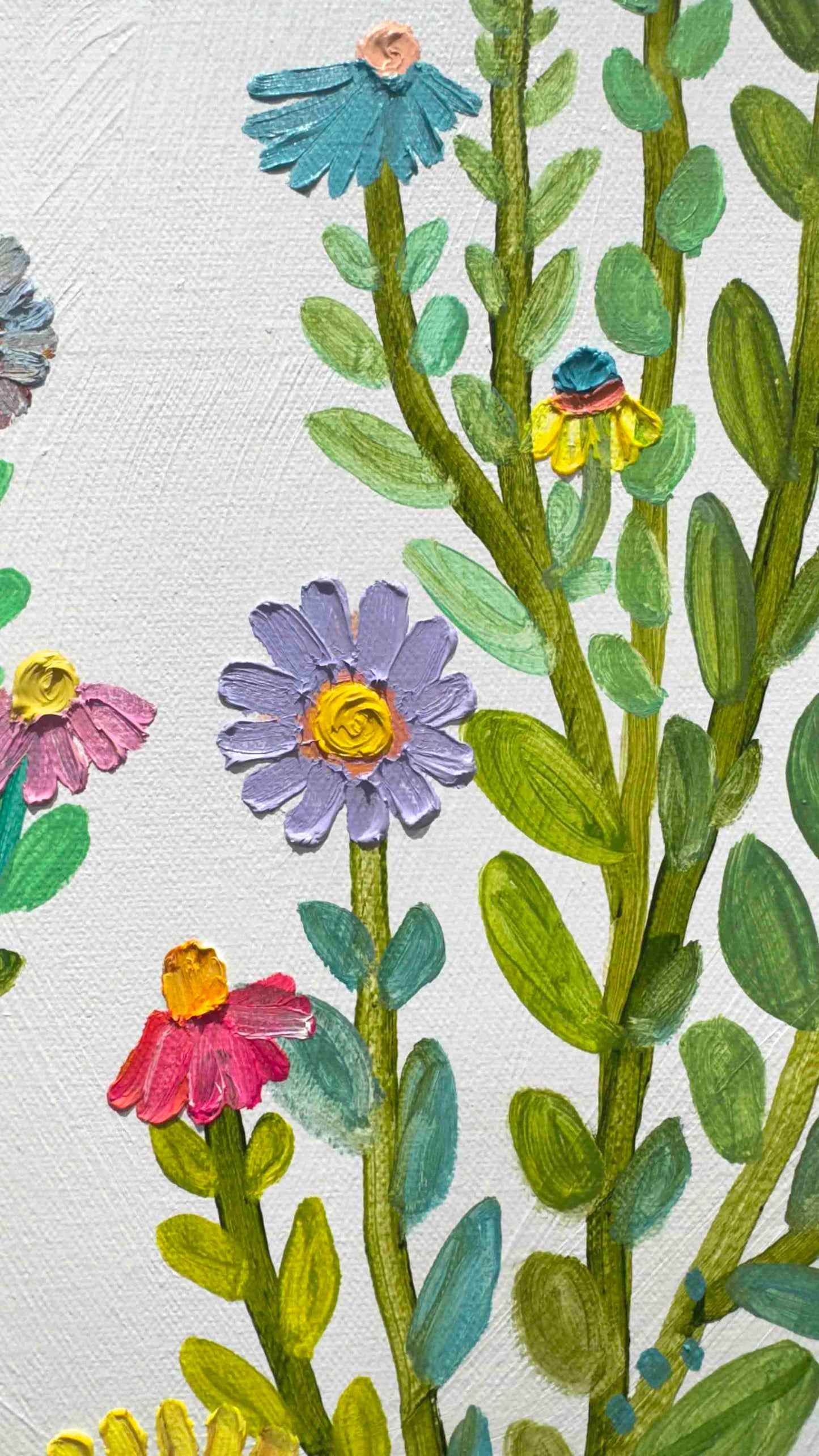 Wiggle Bloom - 20x24" - Oil Painting