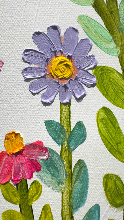 Wiggle Bloom - 20x24" - Oil Painting